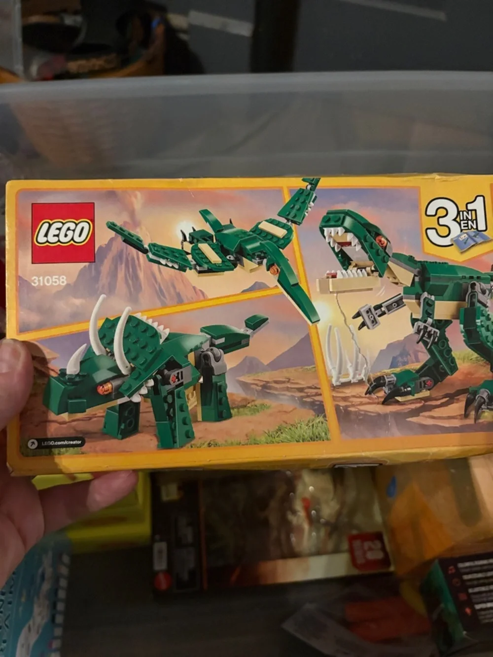 LEGO Green 3-in-1 Dinosaur Trio Building Set